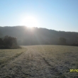 Vchod slunce nad Strnm, ptek 21.10.2011